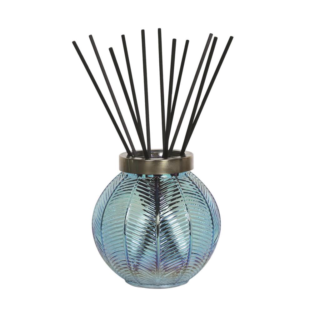 Aroma Aqua Lustre Glass Large Reed Diffuser & 50 Fibre Reeds £8.69